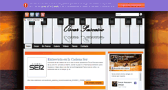 Desktop Screenshot of oscarpascasio.com